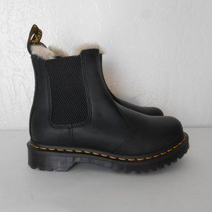 DR. MARTENS Faux Fur Lined Leonore Boot  - NWOB